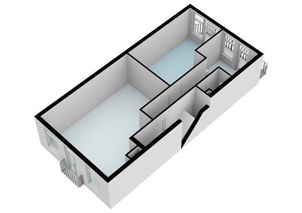 Floor plan - De Clercqstraat 7-1, 1053 AA Amsterdam 